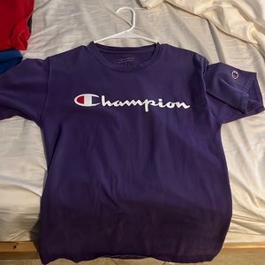 Champion Purple Tshirt